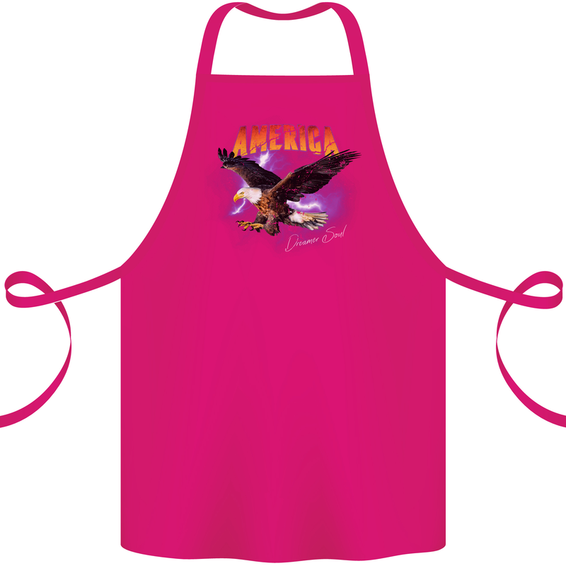 Eagle America Dreamer Soul Cotton Apron 100% Organic Pink