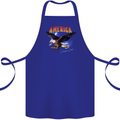 Eagle America Dreamer Soul Cotton Apron 100% Organic Royal Blue