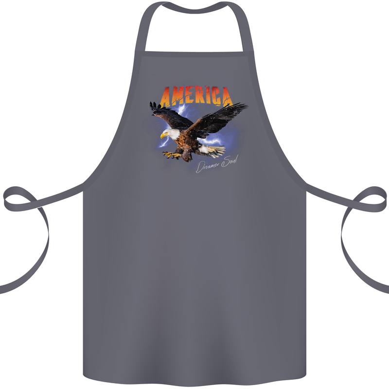 Eagle America Dreamer Soul Cotton Apron 100% Organic Steel