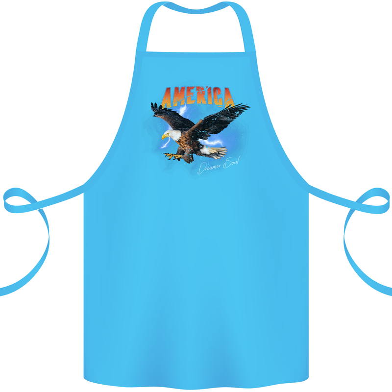 Eagle America Dreamer Soul Cotton Apron 100% Organic Turquoise