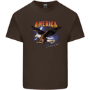 Eagle America Dreamer Soul Kids T-Shirt Childrens Chocolate