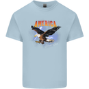 Eagle America Dreamer Soul Kids T-Shirt Childrens Light Blue