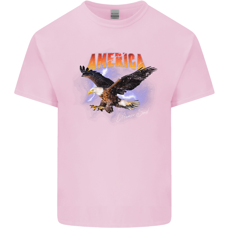 Eagle America Dreamer Soul Kids T-Shirt Childrens Light Pink