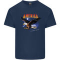 Eagle America Dreamer Soul Kids T-Shirt Childrens Navy Blue