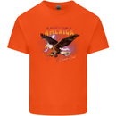 Eagle America Dreamer Soul Kids T-Shirt Childrens Orange