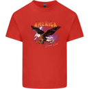 Eagle America Dreamer Soul Kids T-Shirt Childrens Red