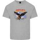 Eagle America Dreamer Soul Kids T-Shirt Childrens Sports Grey