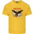 Eagle America Dreamer Soul Kids T-Shirt Childrens Yellow