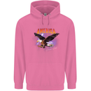 Eagle America Dreamer Soul Mens 80% Cotton Hoodie Azelea