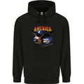 Eagle America Dreamer Soul Mens 80% Cotton Hoodie Black