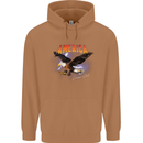 Eagle America Dreamer Soul Mens 80% Cotton Hoodie Caramel Latte