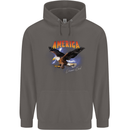 Eagle America Dreamer Soul Mens 80% Cotton Hoodie Charcoal