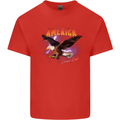 Eagle America Dreamer Soul Mens Cotton T-Shirt Tee Top Red