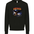 Eagle America Dreamer Soul Mens Sweatshirt Jumper Black