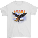 Eagle America Dreamer Soul Mens T-Shirt Cotton Gildan White