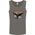 Eagle America Dreamer Soul Mens Vest Tank Top Charcoal
