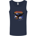 Eagle America Dreamer Soul Mens Vest Tank Top Navy Blue