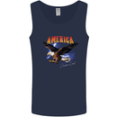 Eagle America Dreamer Soul Mens Vest Tank Top Navy Blue