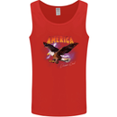 Eagle America Dreamer Soul Mens Vest Tank Top Red