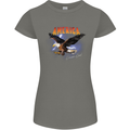 Eagle America Dreamer Soul Womens Petite Cut T-Shirt Charcoal