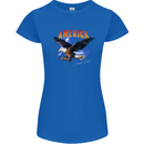 Eagle America Dreamer Soul Womens Petite Cut T-Shirt Royal Blue