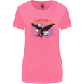 Eagle America Dreamer Soul Womens Wider Cut T-Shirt Azalea