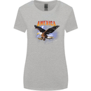 Eagle America Dreamer Soul Womens Wider Cut T-Shirt Sports Grey