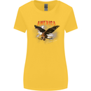 Eagle America Dreamer Soul Womens Wider Cut T-Shirt Yellow
