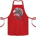 Eagle Bird of Prey Ornithology Cotton Apron 100% Organic Red