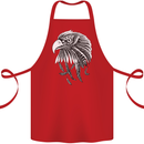 Eagle Bird of Prey Ornithology Cotton Apron 100% Organic Red