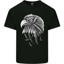 Eagle Bird of Prey Ornithology Kids T-Shirt Childrens Black