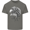 Eagle Bird of Prey Ornithology Kids T-Shirt Childrens Charcoal
