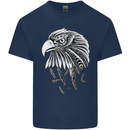 Eagle Bird of Prey Ornithology Kids T-Shirt Childrens Navy Blue