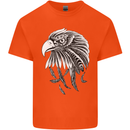 Eagle Bird of Prey Ornithology Kids T-Shirt Childrens Orange