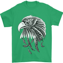 Eagle Bird of Prey Ornithology Mens T-Shirt Cotton Gildan Irish Green