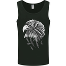 Eagle Bird of Prey Ornithology Mens Vest Tank Top Black