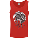 Eagle Bird of Prey Ornithology Mens Vest Tank Top Red