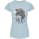 Eagle Bird of Prey Ornithology Womens Petite Cut T-Shirt Light Blue