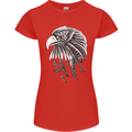 Eagle Bird of Prey Ornithology Womens Petite Cut T-Shirt Red