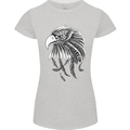 Eagle Bird of Prey Ornithology Womens Petite Cut T-Shirt Sports Grey