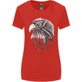 Eagle Bird of Prey Ornithology Womens Wider Cut T-Shirt Red