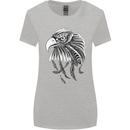 Eagle Bird of Prey Ornithology Womens Wider Cut T-Shirt Sports Grey