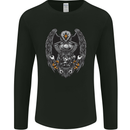 Eagle Engine Motorcycles Motorbike Biker Mens Long Sleeve T-Shirt Black
