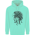 Eagle Ornithology Bird of Prey Childrens Kids Hoodie Peppermint