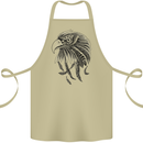 Eagle Ornithology Bird of Prey Cotton Apron 100% Organic Khaki