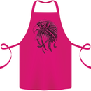 Eagle Ornithology Bird of Prey Cotton Apron 100% Organic Pink