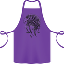 Eagle Ornithology Bird of Prey Cotton Apron 100% Organic Purple