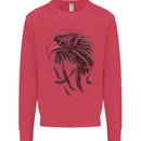 Eagle Ornithology Bird of Prey Kids Sweatshirt Jumper Heliconia
