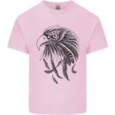 Eagle Ornithology Bird of Prey Kids T-Shirt Childrens Light Pink