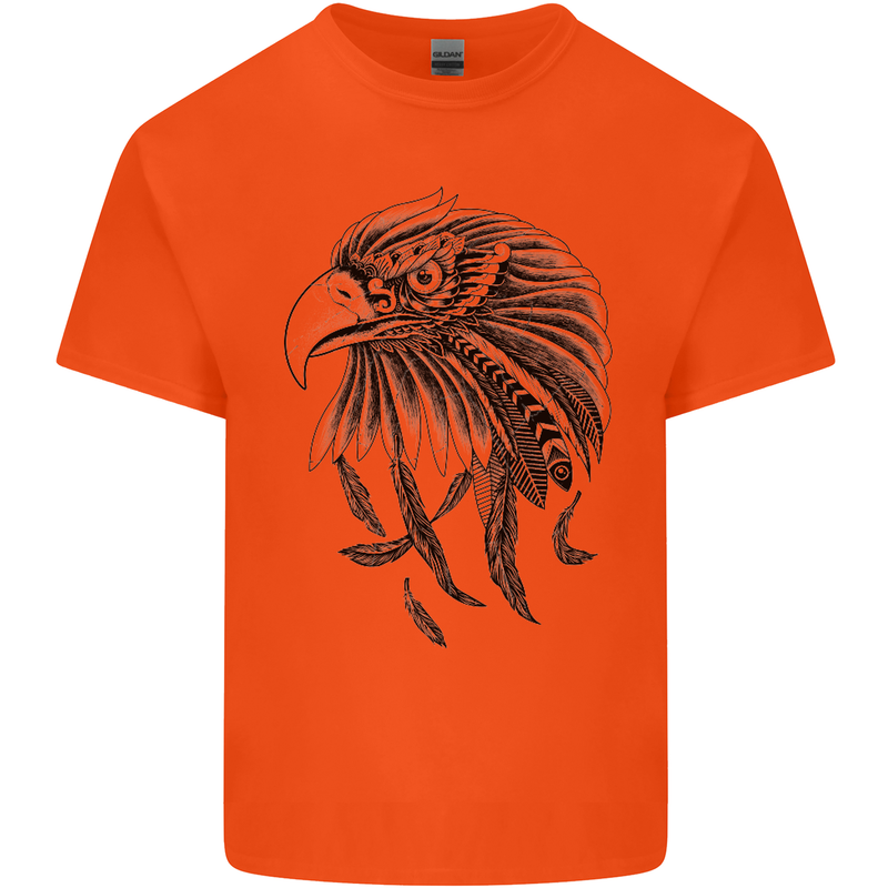 Eagle Ornithology Bird of Prey Kids T-Shirt Childrens Orange